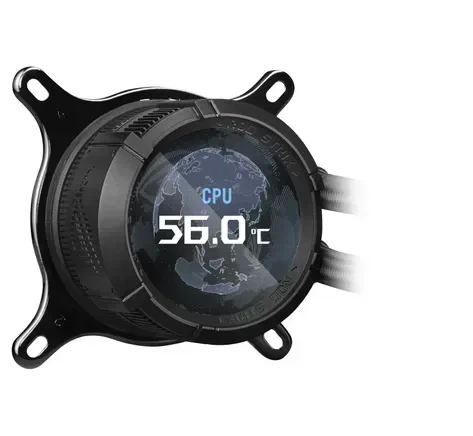 Система рідинного охолодження ASUS ROG Strix LC III 360 ARGB LCD Black (90RC00W1-M0UAY0) - зображення 6