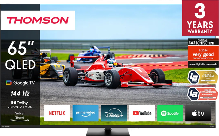 Телевізор Thomson QLED 65" 65QG7C14 - Фото 1 Телевізор Thomson QLED 65" 65QG7C14 - зображення 1