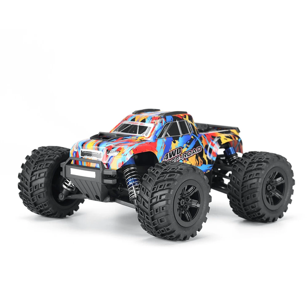 Радиоуправляемая машинка MJX Hyper Go 20208 1:20 4WD Brushless до 39 км/ч, RC внедорожник, монстр-трак на пульте, полный привод, аккумулятор - изображение 2