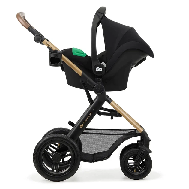 Коляска Kinderkraft 3 в 1 Moov 2 Air Pure Black (KSMOOV02BLK0000) (5902533925759) - изображение 6