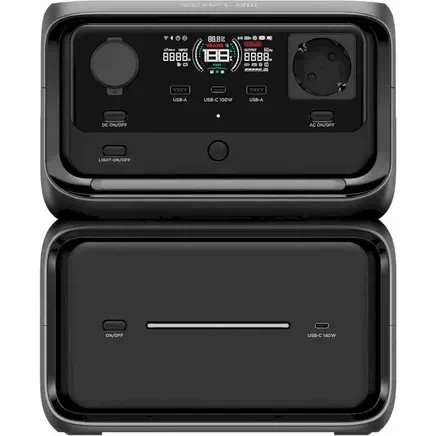 Комплект зарядної станції EcoFlow RIVER 3 Max Plus (EFRIVER3MaxPlus-EU-CBOX) - Фото 2 Комплект зарядної станції EcoFlow RIVER 3 Max Plus (EFRIVER3MaxPlus-EU-CBOX) - зображення 2