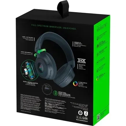 Навушники Razer Kraken V4 Black (RZ04-05170100-R3M1) - Фото 5 Навушники Razer Kraken V4 Black (RZ04-05170100-R3M1) - зображення 5