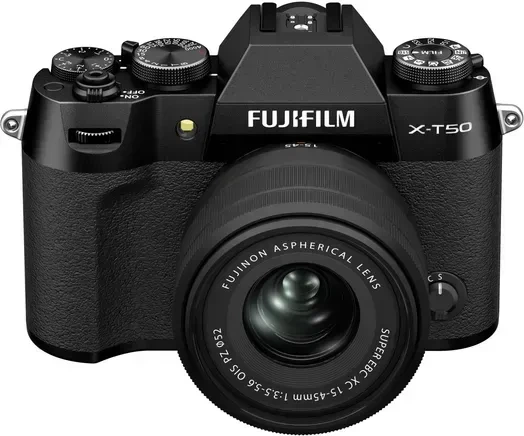 Фотоапарат Fujifilm X-T50 kit 15-45mm f/3,5-5,6 Black (16828741) - зображення 2