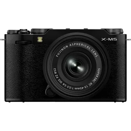 Фотоапарат Fujifilm X-M5 kit XC 15-45mm f/3,5-5,6 OIS PZ Black (00011501) - Фото 1 Фотоапарат Fujifilm X-M5 kit XC 15-45mm f/3,5-5,6 OIS PZ Black (00011501) - зображення 1