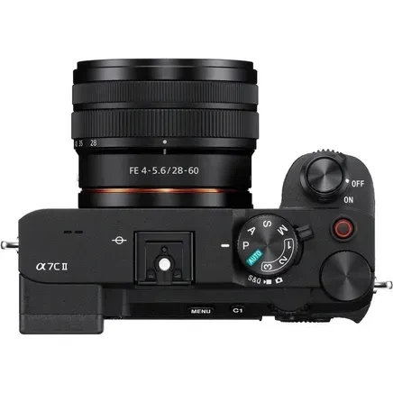 Фотоапарат Sony Alpha A7C II kit (28-60mm) Black (ILCE7CM2LB) - Фото 6 Фотоапарат Sony Alpha A7C II kit (28-60mm) Black (ILCE7CM2LB) - зображення 6