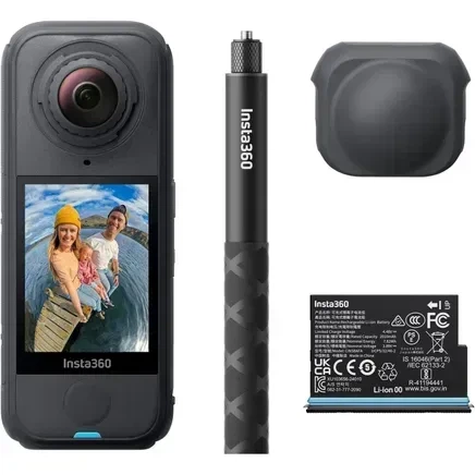 Экшн-камера Insta360 X4 Air Starter Bundle Black (CINSAAFA-SE01) - изображение 9