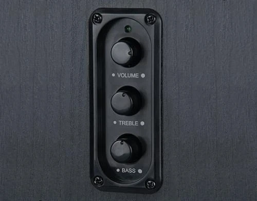 Колонки 2.0 REAL-EL S-250 Black, 2 x 10 Вт, МДФ, живлення від мережі 220V, керування збоку (S-250) - изображение 3