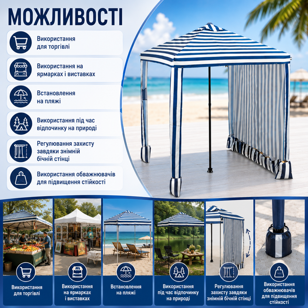 Палатка-шатер торговый 2×2 м - изображение 7