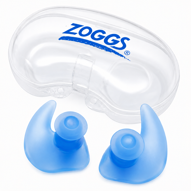 Беруши для плавания Zoggs Aqua-Plugz силиконовые многоразовые для бассейна, Голубые (465250.BL) - Фото 1 Беруши для плавания Zoggs Aqua-Plugz силиконовые многоразовые для бассейна, Голубые (465250.BL) - изображение 1