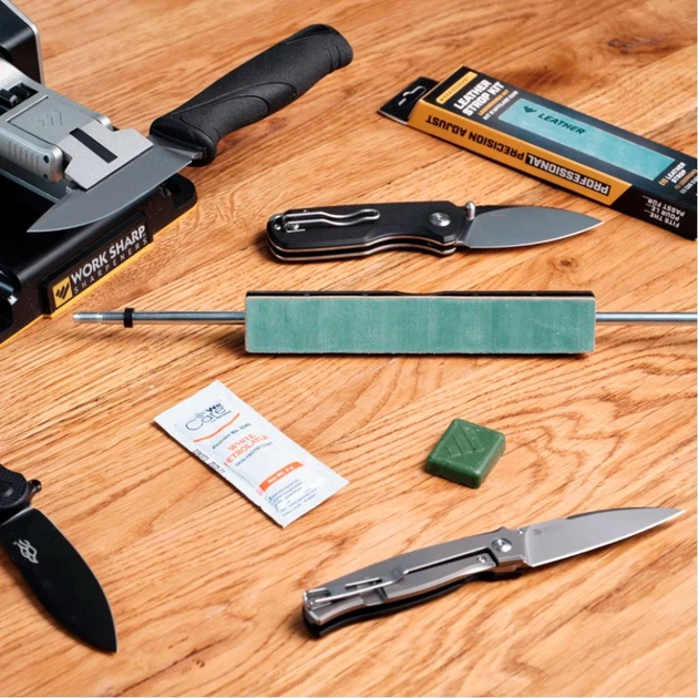 Запасной ремень Work Sharp Leather Strop Kit - Фото 2 Запасной ремень Work Sharp Leather Strop Kit - изображение 2