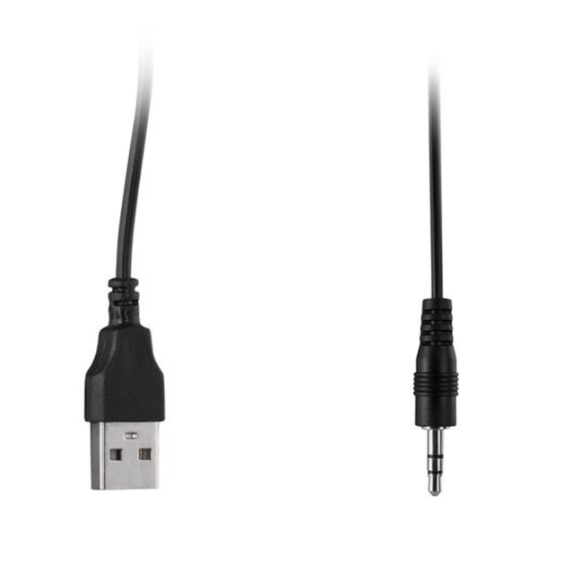 Акустическая система 2E PCS202 2.0 2 х 3 Вт 2" mini Jack 3.5 mm Black (2E-PCS202BK) - изображение 6