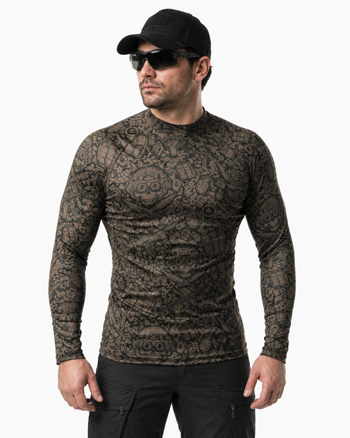 Рашгард Army 2XL Хаки - Фото 1 Рашгард Army 2XL Хаки - изображение 1