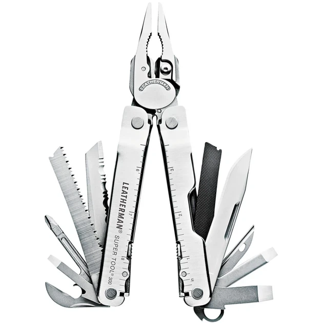 Мультитул Leatherman Super Tool 300 синтетичний чохол - Фото 1 Мультитул Leatherman Super Tool 300 синтетичний чохол - зображення 1