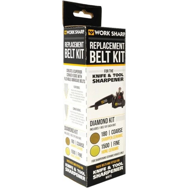 Комплект запасных ремней Work Sharp Diamond Belt Kit - Фото 1 Комплект запасных ремней Work Sharp Diamond Belt Kit - изображение 1