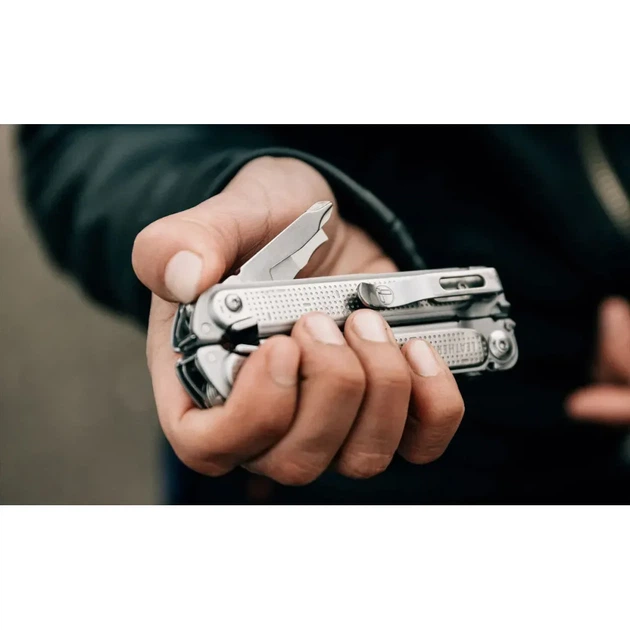 Мультитул Leatherman 832638 Free P2 Silver + чохол - зображення 10