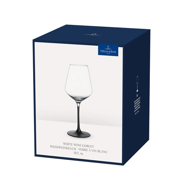 Набір келихів для червоного вина Villeroy & Boch Manufacture Rock 470 мл 4 шт 1137988110 - зображення 6