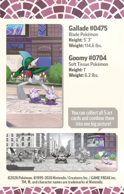 Zestaw kart Pokemon TCG: Q2 Mini Tin - E - Lumiose City Min Tin – Gallade (196214139619) - obraz 6