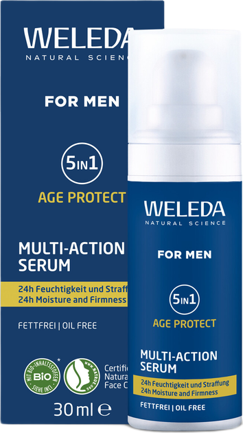 Сыворотка мужская для лица Weleda 5 в 1 30 мл (4001638589574) - изображение 3