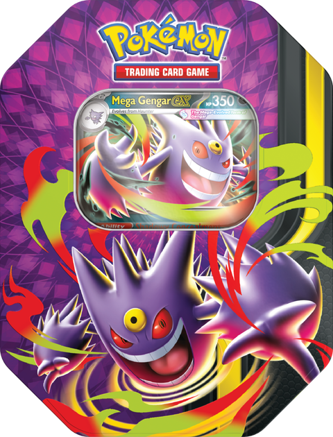 Zestaw kart Pokemon TCG: Q2 Summer Tin Mix - Mega Moonlit: Tin A, Tin B 6 szt (196214139053) - obraz 4