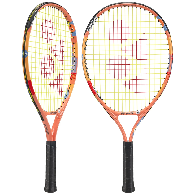 Ракетка для тенісу Yonex Junior 25 (100 sq.in., 230g) coral orange - Фото 2 Ракетка для тенісу Yonex Junior 25 (100 sq.in., 230g) coral orange - изображение 2