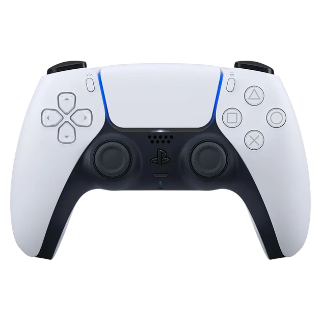 Бездротовий геймпад Sony PlayStation DualSense White для PS5/PS5 Pro/PS5 Digital Edition - Фото 1 Бездротовий геймпад Sony PlayStation DualSense White для PS5/PS5 Pro/PS5 Digital Edition - зображення 1