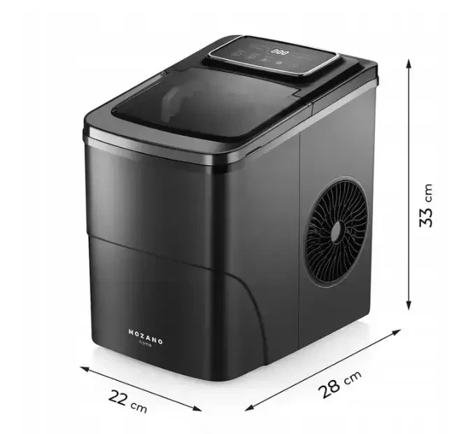Льодогенератор Mozano Multi Cube AGD/KOS/01, 12 кг льоду на добу, 160 Вт - зображення 10