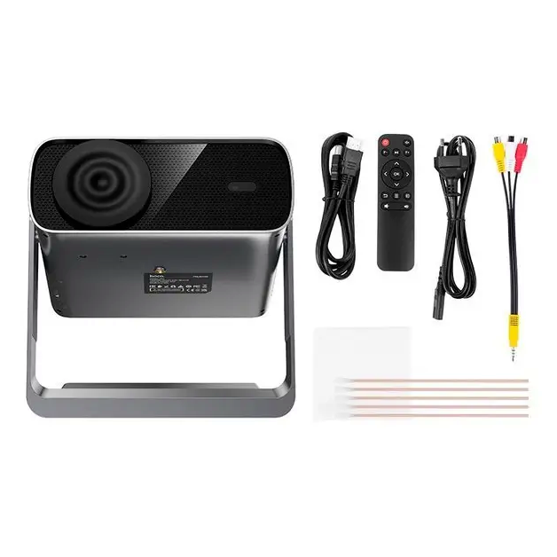 Умный проектор Hoco DT5 1080P для домашнего кинотеатра и бизнес-презентаций с WiFi Bluetooth фокусировкой - Фото 6 Умный проектор Hoco DT5 1080P для домашнего кинотеатра и бизнес-презентаций с WiFi Bluetooth фокусировкой - изображение 6