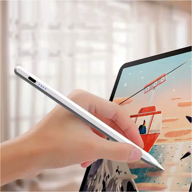 Стилус ручка для планшетів і смартфонів універсальний для малювання нотаток точне керування - Фото 2 Стилус ручка для планшетів і смартфонів універсальний для малювання нотаток точне керування - зображення 2