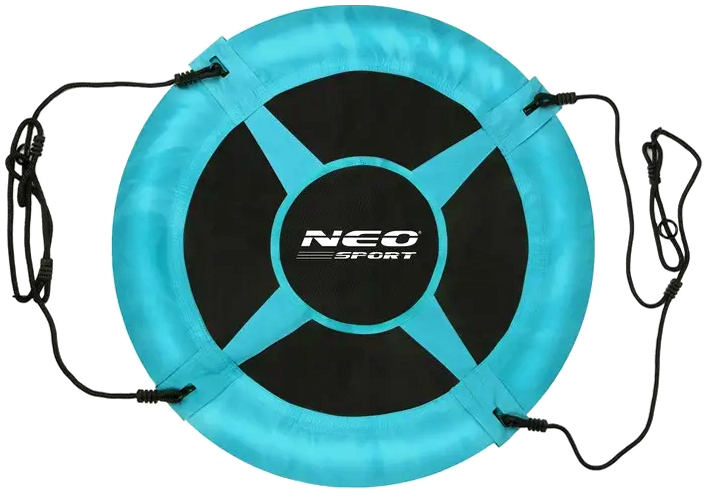 Качели гнездо 95 см для детей до 150 кг бирюзовые Neo-Sport HE0443 - Фото 5 Качели гнездо 95 см для детей до 150 кг бирюзовые Neo-Sport HE0443 - изображение 5