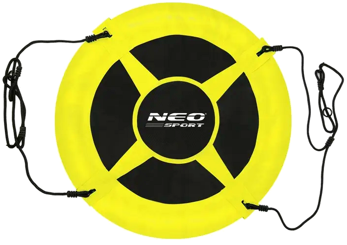 Качели-гнездо 95 см для детей до 150 кг Желтый Neo-Sport HE0444 - изображение 5