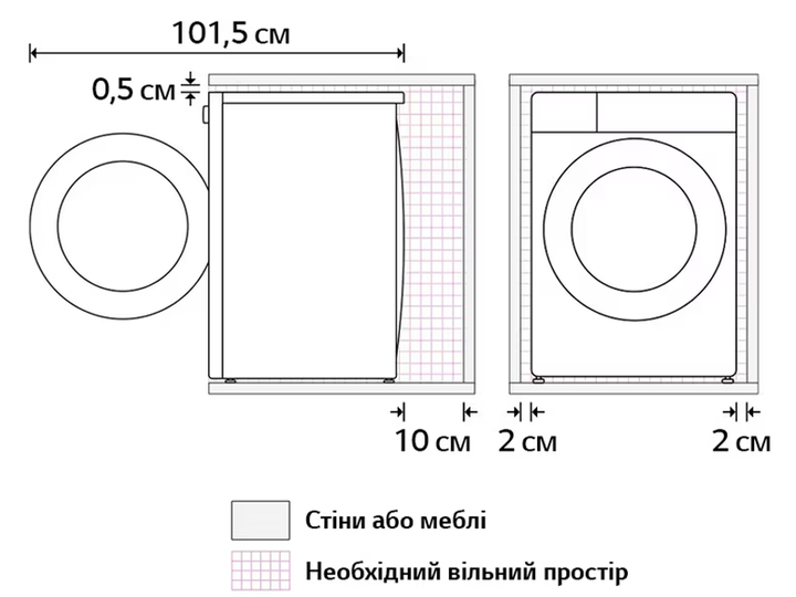 Стиральная машина LG - F2R9FC2E - изображение 3