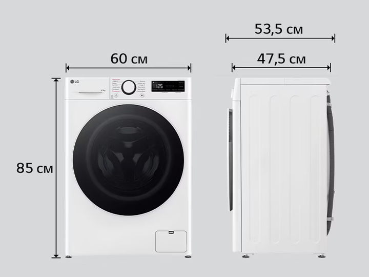Пральна машина LG - F2R5FG0W - Фото 2 Пральна машина LG - F2R5FG0W - зображення 2
