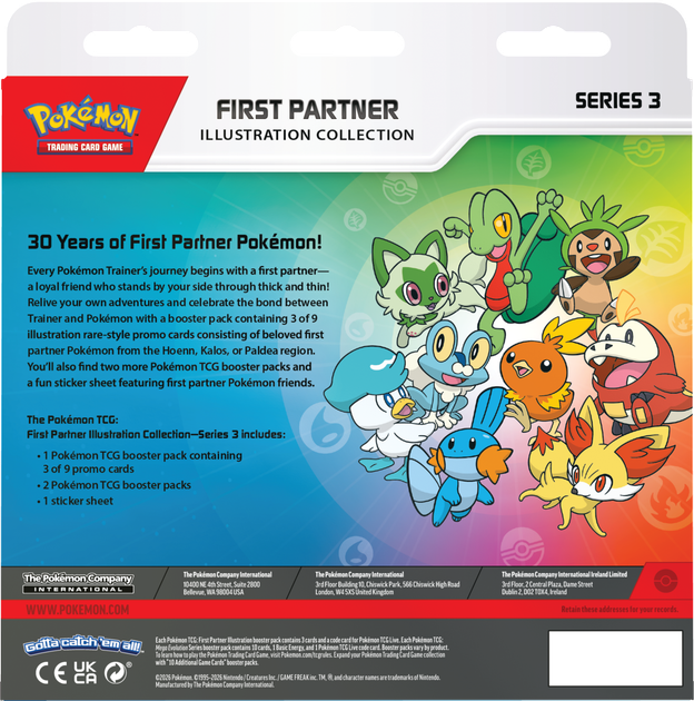 Zestaw kart Pokemon TCG: First Partner Booster Collection #3 (196214141605) - obraz 4