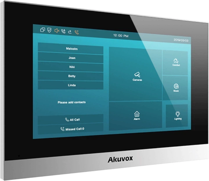 Комплект відеодомофону Akuvox C313W-2 (6933964802240) - зображення 2