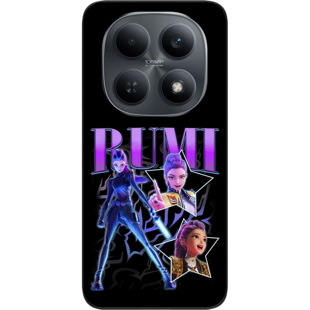 Чехол силиконовый SMTT для Xiaomi Redmi Note 15 4G / 5G с картинкой RUMI Неоновый Клинок - Фото 1 Чехол силиконовый SMTT для Xiaomi Redmi Note 15 4G / 5G с картинкой RUMI Неоновый Клинок - изображение 1