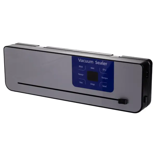 Вакууматор для сухих та вологих продуктів 120 Вт з перехідником 10 пакетів у комплекті, сталь(HP-11-29BL)(WB) - изображение 4