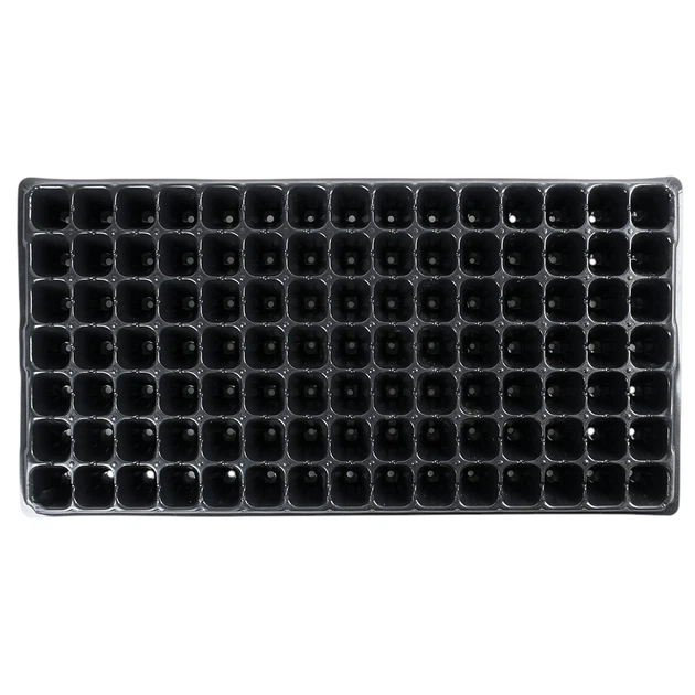 Кассета для рассады Stenson R79023-105 на 105 ячеек 100 г Черный - изображение 3