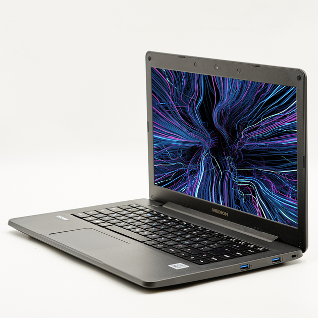 Ноутбук 14" Medion (Lenovo Group) E14412 | Intel Core i5-10210U | IPS (1920x1080) FullHD | RAM DDR4 8 ГБ | SSD 512 ГБ | Intel Graphics | LAN RJ-45 | Win11 б/в (5281) - изображение 3