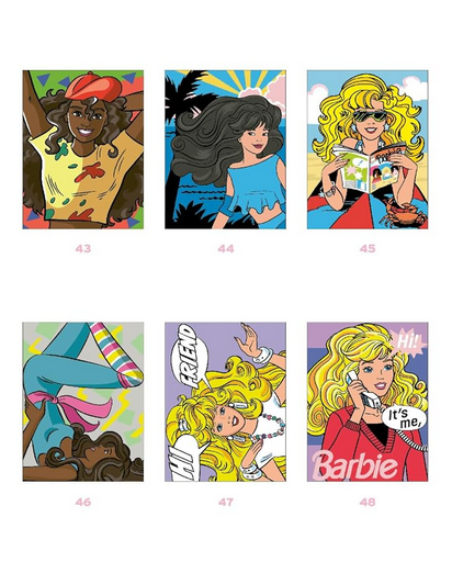 Разукрашка Disney Hachette по номерам Barbie - изображение 8