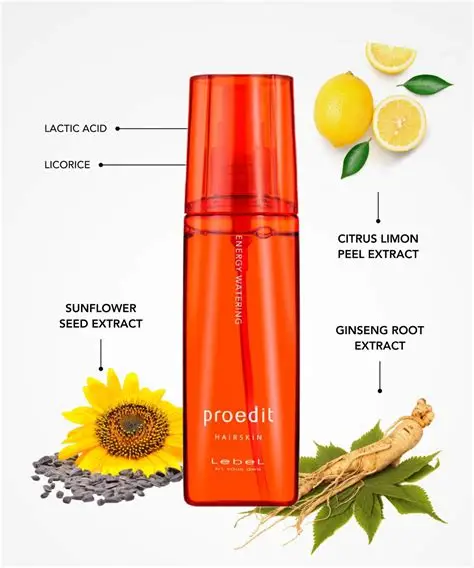 LEBEL Proedit Hairskin Energy Watering відновлювальний спрей для ослабленої шкіри голови 120 мл - Фото 2 LEBEL Proedit Hairskin Energy Watering відновлювальний спрей для ослабленої шкіри голови 120 мл - зображення 2