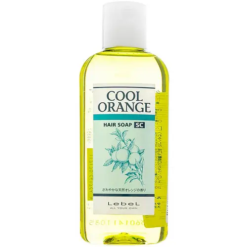 LEBEL Cool Orange Hair Soap SC охолоджувальний шампунь для глибокого очищення шкіри голови та волосся 200 мл - Фото 1 LEBEL Cool Orange Hair Soap SC охолоджувальний шампунь для глибокого очищення шкіри голови та волосся 200 мл - зображення 1