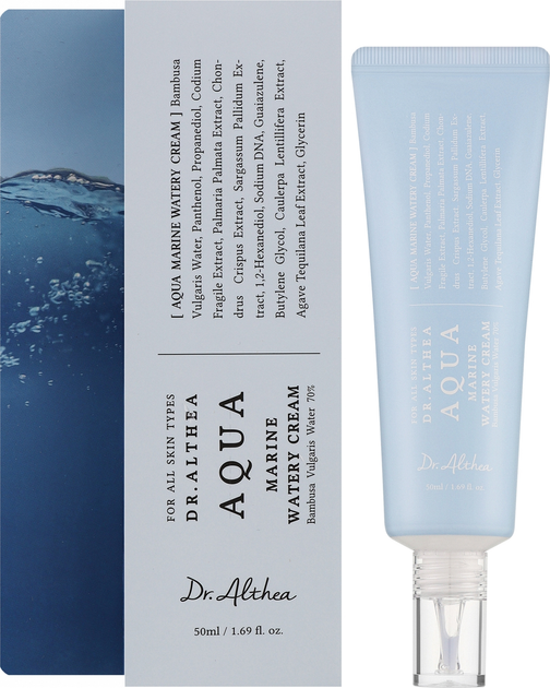 Крем-гель интенсивно увлажняющий Dr.Althea Aqua Marine Watery Cream 50 мл - изображение 2