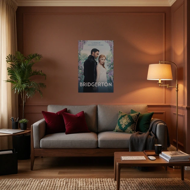 Постер Бриджертоны, Bridgerton, сериал, A2 60×41 см (id6704) - изображение 2