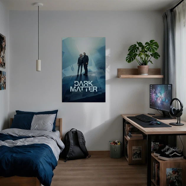 Постер Тёмная материя, Dark Matter (2024), сериал, фантастика, A3 42×28 см (id6698) - изображение 2