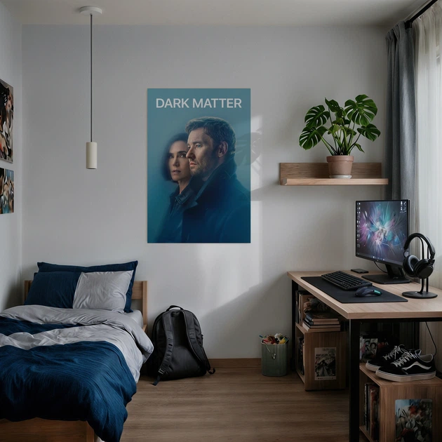 Постер Тёмная материя, Dark Matter (2024), сериал, фантастика, A3 42×28 см (id6697) - изображение 2