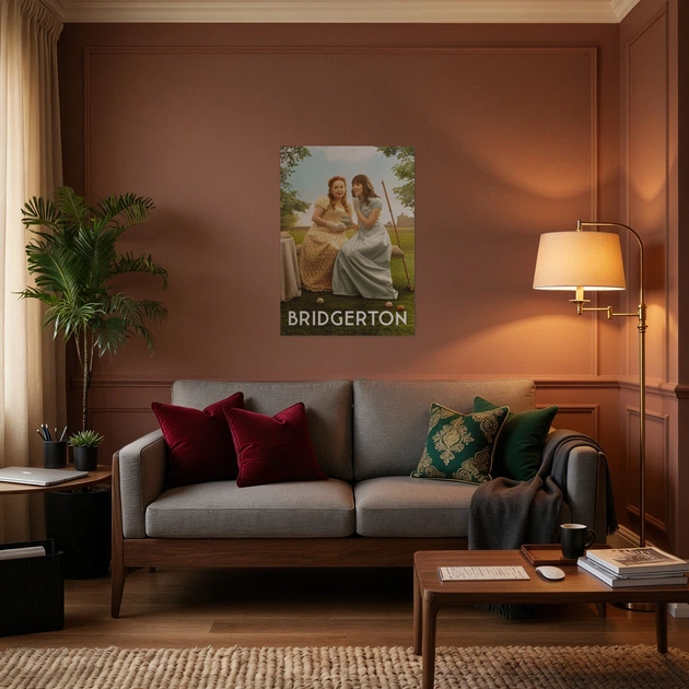 Постер Бриджертоны, Bridgerton, сериал, A3 42×30 см (id6713) - изображение 2