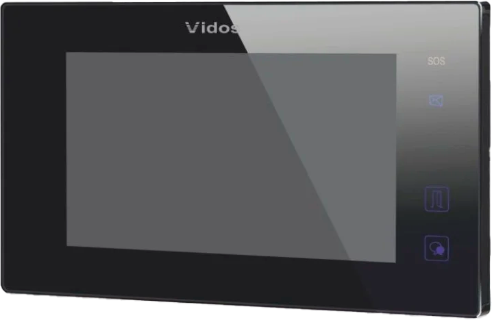 Монітор відеодомофона VIDOS M1021W-2 Black (5907281206013) - Фото 1 Монітор відеодомофона VIDOS M1021W-2 Black (5907281206013) - зображення 1