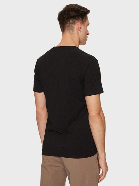 Футболка хлопковая мужская Guess CN SS CORE TEE STR M2YI24-J1314-JBLK M Jet Black A996 (7622078831909) - изображение 2