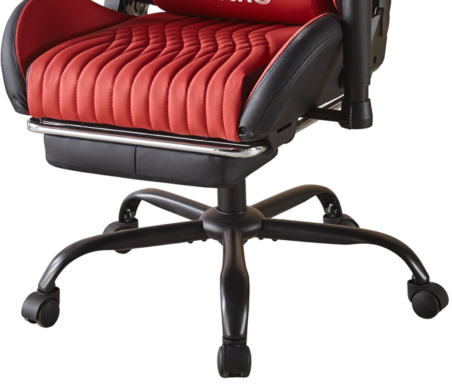 Крісло геймерське ігрове Bonro 1002G-1 червоне з підставкою для ніг (42401213) - Фото 6 Крісло геймерське ігрове Bonro 1002G-1 червоне з підставкою для ніг (42401213) - зображення 6