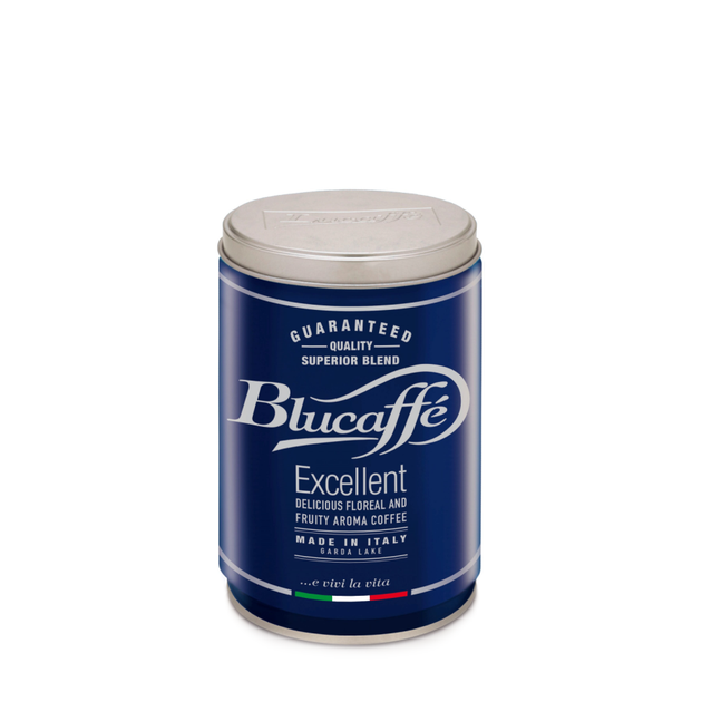 Кофе молотый Lucaffe Blucaffe ж/б 250 г - Фото 1 Кофе молотый Lucaffe Blucaffe ж/б 250 г - изображение 1